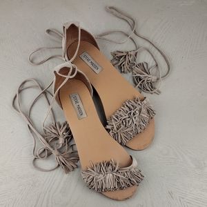 Steve Madden Fringe Sandals